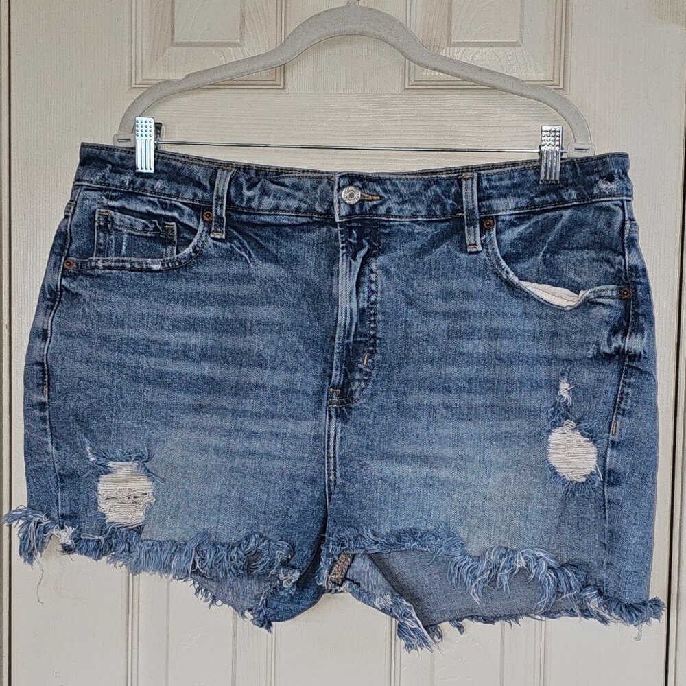 Old Navy O.G. High Rise Cut-Off Distressed Shorts